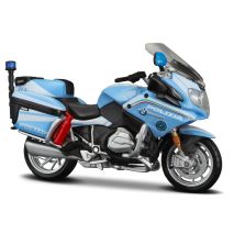 ΜΙΝΙΑΤΟΥΡΑ BMW R1200RT MOTO ΑΣΤΥΝΟΜΙΑΣ POLIZIA 1:18 BURAGO - 1 ΤΕΜ. Auto Moto Tyres 