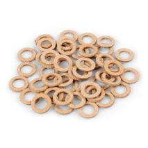 ΤΣΙΜΟΥΧΕΣ ΣΤΕΓΑΝΟΠΟΙΗΣΗΣ ΛΑΣΤΙΧΕΝΙΕΣ ΣΤΡΟΓΓΥΛΕΣ ΓΙΑ ΡΥΘΜΙΣΤΕΣ ΥΓΡΑΕΡΙΟΥ 10,2mm LAMPA - 50 TEM. Auto Moto Tyres 