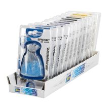 ΑΡΩΜΑΤΙΚΟ ΑΥΤΟΚΙΝΗΤΟΥ SACHET DE LUXE ΣΕ ΠΟΥΓΚΙ ΚΡΕΜΑΣΤΟ ΣΕ ΔΙΑΦΟΡΑ ΑΡΩΜΑΤΑ  LAMPA - 12 ΤΕΜ. Auto Moto Tyres 