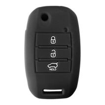 TYPE-1 ΚΑΛΥΜΜΑ ΚΛΕΙΔΙΩΝ ΣΙΛΙΚΟΝΗΣ ΜΑΥΡΟ ΧΡΩΜΑ ΓΙΑ HYUNDAI/KIA  1ΤΕΜ. Auto Moto Tyres 