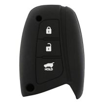 TYPE-3 ΚΑΛΥΜΜΑ ΚΛΕΙΔΙΩΝ ΣΙΛΙΚΟΝΗΣ ΜΑΥΡΟ ΧΡΩΜΑ ΓΙΑ HYUNDAI 1ΤΕΜ. Auto Moto Tyres 