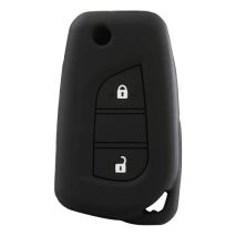 TYPE-4 ΚΑΛΥΜΜΑ ΚΛΕΙΔΙΩΝ ΣΙΛΙΚΟΝΗΣ (ΜΑΥΡΟ) ΓΙΑ CITROEN/TOYOTA  - 1 ΤΕΜ. Auto Moto Tyres 