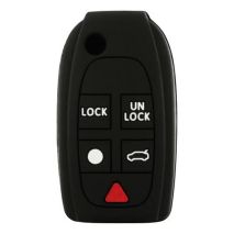 TYPE-1 ΚΑΛΥΜΜΑ ΚΛΕΙΔΙΩΝ ΣΙΛΙΚΟΝΗΣ ΜΑΥΡΟ ΧΡΩΜΑ ΓΙΑ VOLVO 1ΤΕΜ. Auto Moto Tyres 