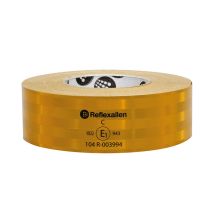 ΤΑΙΝΙΑ ΑΝΑΚΛΑΣΤΙΚΗ ΚΙΤΡΙΝΗ ΑΥΤΟΚΟΛΛΗΤΗ REFLEXALLEN VALUE VERSION 50mmX50m Auto Moto Tyres 