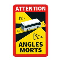 ΠΡΟΕΙΔΟΠΟΙΗΤΙΚΟ ΣΗΜΑ ΤΥΦΛΩΝ ΣΗΜΕΙΩΝ ΛΕΩΦΟΡΕΙΟΥ ΑΥΤΟΚΟΛΛΗΤΟ 170x250mm - 1 ΤΕΜ. Auto Moto Tyres 