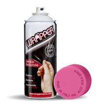 ΦΙΛΜ ΣΕ ΣΠΡΕΥ WRAPPER RAL COLOURS ΡΟΖ ΦΟΥΞΙΑ 400ml – 1 ΤΕΜ. Auto Moto Tyres 