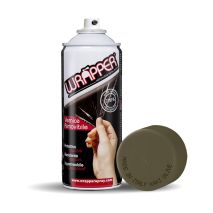 ΠΡΟΣΤΑΤΕΥΤΙΚΟ ΦΙΛΜ ΣΕ ΣΠΡΕΙ WRAPPER CAMOUFLAGE COLOUR KAKI OLIVE 400 ml (ΠΡΑΣΙΝΟ ΛΑΔΙ) Auto Moto Tyres 