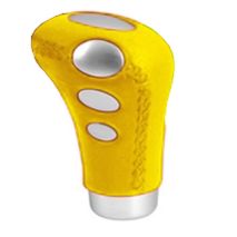 ΠΟΜΟΛΟ ΤΑΧΥΤΗΤΩΝ COBRA-2 ΚΙΤΡΙΝΟ ΔΕΡΜΑ ΑΛΟΥΜΙΝΙΟ LAMPA Auto Moto Tyres 