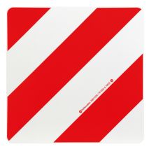 ΑΝΑΚΛΑΣΤΙΚΟ ΣΗΜΑ ΣΕ ΠΑΝΕΛ ΓΑΛΒΑΝΙΣΜΕΝΟΥ ΧΑΛΥΒΑ ΛΕΥΚΟ/ΚΟΚΚΙΝΟ DIN11030 423x423mm LAMPA - 1 ΤΕΜ Auto Moto Tyres 