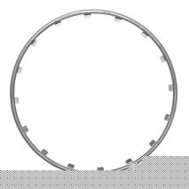ΔΙΑΚΟΣΜΗΤΙΚΑ/ΠΡΟΣΤΑΤΕΥΤΙΚΑ ΔΑΚΤΥΛΙΔΙΑ ΖΑΝΤΑΣ ΑΣΗΜΙ 17 INCH RIM RINGZ -4ΤΕΜ. Auto Moto Tyres 