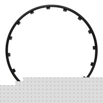 ΔΙΑΚΟΣΜΗΤΙΚΑ/ΠΡΟΣΤΑΤΕΥΤΙΚΑ ΔΑΚΤΥΛΙΔΙΑ ΖΑΝΤΑΣ ΜΑΥΡΟ 20 INCH RIM RINGZ -4ΤΕΜ. Auto Moto Tyres 