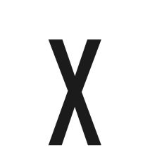 ΑΥΤΟΚΟΛΛΗΤΟ ΓΡΑΜΜΑ ΠΙΝΑΚΙΔΩΝ 60x30mm "X" Auto Moto Tyres 