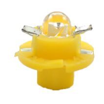 BAX 12V B8,4d 0,2W LED 1xFLUX 5mm ΚΙΤΡΙΝΟ 1ΤΕΜ. Auto Moto Tyres 