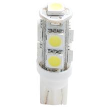 T10 W5W 12V W2,1x9,5d LED 9xSMD5050 ΛΕΥΚΟ (ΚΑΡΦΩΤΟ ΑΚΑΛΥΚΟ) 1ΤΕΜ. M-TECH Auto Moto Tyres 