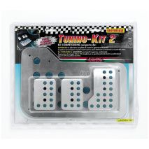 Κιτ Πετάλια - Πατάκι Αλουμινίου Μπλε Tuning Kit-2 Auto Moto Tyres 