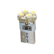 T10 W5W 12V W2,1x9,5d LED 4xSMD3528 ΛΕΥΚΟ (ΚΑΡΦΩΤΟ ΑΚΑΛΥΚΟ) 1ΤΕΜ. M-TECH Auto Moto Tyres 