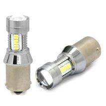 P21W 12V BA15s LED 21xSMD3014 ΛΕΥΚΟ (ΜΟΝΟΠΟΛΙΚΟ) 1ΤΕΜ. Auto Moto Tyres 