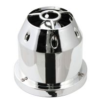 ΦΙΛΤΡΟΧΟΑΝΗ ΚΩΝΙΚΗ CHROME-LOOK ΧΡΩΜΙΟΥ 60-114mm Auto Moto Tyres 