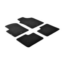 ΜΑΡΚΕ ΠΑΤΑΚΙΑ EXECUTIVE ΜΟΚΕΤΑ ΓΙΑ FIAT 500 08/2007-05/2016 / FIAT 500C 09/2007-06/2015 ΣΕ ΜΑΥΡΟ ΧΡΩΜΑ ΜΕ ΚΟΥΜΠΩΜΑΤΑ LAMPA - 4 ΤΕΜ. Auto Moto Tyres 