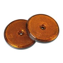 ΑΝΤΑΝΑΚΛΑΣΤΙΚΑ ΠΟΡΤΟΚΑΛΙ EURO-NORM ΣΤΡΟΓΓΥΛΑ ΜΕ ΒΙΔΑ 65mm 2ΤΕΜ Auto Moto Tyres 