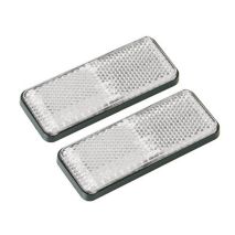 ΑΝΤΑΝΑΚΛΑΣΤΙΚΑ ΛΕΥΚΑ EURO-NORM 90x35mm 2ΤΕΜ Auto Moto Tyres 