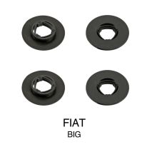 FIAT ΚΟΥΜΠΩΜΑΤΑ ΚΛΙΠΣ ΓΙΑ ΠΑΤΑΚΙΑ (ΣΤΡΟΓΓΥΛΑ ΜΕΓΑΛΑ) - 4 ΤΕΜ. Auto Moto Tyres 