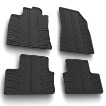 ΜΑΡΚΕ ΠΑΤΑΚΙΑ ΣΕ ΣΚΑΦΗ ΛΑΣΤΙΧΟ ΓΙΑ RENAULT CLIO V 5D 08/2019+ SUMISURA ΣΕ ΜΑΥΡΟ ΧΡΩΜΑ ME ΚΟΥΜΠΩΜΑΤΑ LAMPA - 4 ΤΕΜ. Auto Moto Tyres 