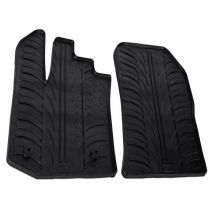 ΜΑΡΚΕ ΠΑΤΑΚΙΑ ΣΕ ΣΚΑΦΗ ΛΑΣΤΙΧΟ ΓΙΑ DACIA DOKKER VAN 11/2012-2021 / RENAULT EXPRESS 2021+ SUMISURA ΣΕ ΜΑΥΡΟ ΧΡΩΜΑ ME ΚΟΥΜΠΩΜΑΤΑ LAMPA - 2 ΤΕΜ. Auto Moto Tyres 