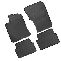 ΜΑΡΚΕ ΠΑΤΑΚΙΑ ΣΕ ΣΚΑΦΗ ΛΑΣΤΙΧΟ ΓΙΑ ALFA ROMEO 147 3D / 5D 10/2000-2008 / GT 01/2003-2011 SUMISURA ΣΕ ΜΑΥΡΟ ΧΡΩΜΑ ME ΚΟΥΜΠΩΜΑΤΑ LAMPA - 4 ΤΕΜ. Auto Moto Tyres 