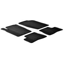 ΜΑΡΚΕ ΠΑΤΑΚΙΑ ΣΕ ΣΚΑΦΗ ΛΑΣΤΙΧΟ ΓΙΑ PEUGEOT 206 09/1998-2009 / 206 PLUS 03/2009-2013 / 206 SW 09/1998-2009 SUMISURA ΣΕ ΜΑΥΡΟ ΧΡΩΜΑ ME ΚΟΥΜΠΩΜΑΤΑ LAMPA - 4 ΤΕΜ. Auto Moto Tyres 