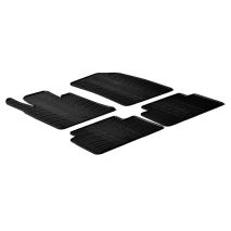 ΜΑΡΚΕ ΠΑΤΑΚΙΑ ΣΕ ΣΚΑΦΗ ΛΑΣΤΙΧΟ ΓΙΑ PEUGEOT 508 03/2011-2018 SUMISURA ΣΕ ΜΑΥΡΟ ΧΡΩΜΑ ME ΚΟΥΜΠΩΜΑΤΑ LAMPA - 4 ΤΕΜ. Auto Moto Tyres 