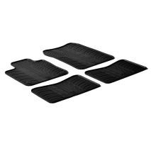 ΜΑΡΚΕ ΠΑΤΑΚΙΑ ΣΕ ΣΚΑΦΗ ΛΑΣΤΙΧΟ ΓΙΑ RENAULT TWINGO II 06/2007-2014 SUMISURA ΣΕ ΜΑΥΡΟ ΧΡΩΜΑ ME ΚΟΥΜΠΩΜΑΤΑ LAMPA - 4 ΤΕΜ. Auto Moto Tyres 