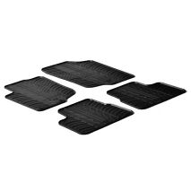 ΜΑΡΚΕ ΠΑΤΑΚΙΑ ΣΕ ΣΚΑΦΗ ΛΑΣΤΙΧΟ ΓΙΑ PEUGEOT 207 05/2006-2012 / 207 SW 05/2006-2013 SUMISURA ΣΕ ΜΑΥΡΟ ΧΡΩΜΑ ME ΚΟΥΜΠΩΜΑΤΑ LAMPA - 4 ΤΕΜ. Auto Moto Tyres 