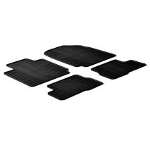 ΜΑΡΚΕ ΠΑΤΑΚΙΑ ΣΕ ΣΚΑΦΗ ΛΑΣΤΙΧΟ ΓΙΑ NISSAN MICRA 01/2003-2010 SUMISURA ΣΕ ΜΑΥΡΟ ΧΡΩΜΑ ΧΩΡΙΣ ΚΟΥΜΠΩΜΑΤΑ LAMPA - 4 ΤΕΜ. Auto Moto Tyres 