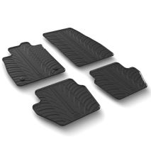 ΜΑΡΚΕ ΠΑΤΑΚΙΑ ΣΕ ΣΚΑΦΗ ΛΑΣΤΙΧΟ ΓΙΑ FORD FIESTA 3D / 5D 06/2017+ / FORD PUMA 11/2019+ SUMISURA ΣΕ ΜΑΥΡΟ ΧΡΩΜΑ ME ΚΟΥΜΠΩΜΑΤΑ LAMPA - 4 ΤΕΜ. Auto Moto Tyres 