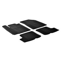 ΜΑΡΚΕ ΠΑΤΑΚΙΑ ΣΕ ΣΚΑΦΗ ΛΑΣΤΙΧΟ ΓΙΑ DACIA SANDERO 09/2008-12/2012 / SANDERO STEPWAY 07/2009-12/2012 SUMISURA ΣΕ ΜΑΥΡΟ ΧΡΩΜΑ ΧΩΡΙΣ ΚΟΥΜΠΩΜΑΤΑ LAMPA - 4 ΤΕΜ. Auto Moto Tyres 