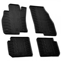 ΜΑΡΚΕ ΠΑΤΑΚΙΑ ΣΕ ΣΚΑΦΗ ΛΑΣΤΙΧΟ ΓΙΑ ALFA ROMEO MITO 09/2008-04/2019 SUMISURA ΣΕ ΜΑΥΡΟ ΧΡΩΜΑ ME ΚΟΥΜΠΩΜΑΤΑ LAMPA - 4 ΤΕΜ. Auto Moto Tyres 