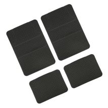 Πατάκι CALIFORNIA universal Λάστιχο 4τεμ. 45x65 cm + 45x32 cm μαύρο Auto Moto Tyres 
