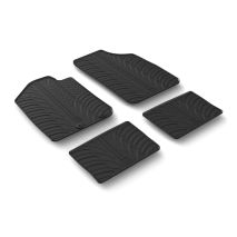 ΜΑΡΚΕ ΠΑΤΑΚΙΑ ΣΕ ΣΚΑΦΗ ΛΑΣΤΙΧΟ ΓΙΑ DACIA SPRING ΗΛΕΚΤΡΙΚΟ 04/2021+ SUMISURA ΣΕ ΜΑΥΡΟ ΧΡΩΜΑ ME ΚΟΥΜΠΩΜΑΤΑ LAMPA - 4 ΤΕΜ. Auto Moto Tyres 