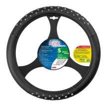 ΚΑΛΥΜΜΑ ΤΙΜΟΝΙΟΥ ICON 35-37cm ΜΑΥΡΟ ΧΡΩΜΑ ME ΑΣΗΜΙ ΜΕΤΑΛΛΙΚΑ ΑΣΤΕΡΙΑ /ΑΟΣΜΟ /ΟΙΚΟΛΟΓΙΚΟ/ ΜΗ ΤΟΞΙΚΟ/ ΑΝΑΚΥΚΛΩΣΙΜΟ ΥΛΙΚΟ Auto Moto Tyres 