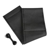 ΡΑΦΤΟ ΚΑΛΥΜΜΑ ΤΙΜΟΝΙΟΥ ΜΕ ΕΝΑΛΛΑΞ ΣΧΕΔΙΟ  ΔΕΡΜΑΤΙΝΟ SPORT ΜΑΥΡΟ ΜΕ ΜΑΥΡΗ ΡΑΦΗ Auto Moto Tyres 