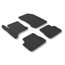 ΠΑΤΑΚΙΑ ΛΑΣΤΙΧΟ ΣΕ ΜΑΥΡΟ ΧΡΩΜΑ ME ΚΟΥΜΠΩΜΑΤΑ ΓΙΑ PEUGEOT 208 5D 09/2023+ / OPEL CORSA F 5D 07/2023+ (AYTOMATO/HYBRID) LAMPA - 4 ΤΕΜ.​ Auto Moto Tyres 