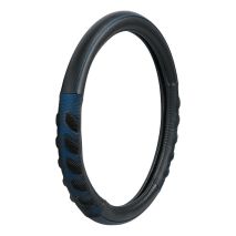 ΚΑΛΥΜΜΑ ΤΙΜΟΝΙΟΥ SPA (Μ) 37/39 cm ΔΕΡΜΑΤΙΝΗ ΜΑΥΡΟ/ΜΠΛΕ ΑΟΣΜΟ ECO-FRIENDLY Auto Moto Tyres 