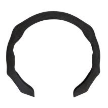 ΗΜΙ-ΚΑΛΥΜΜΑ ΤΙΜΟΝΙΟΥ MICROFIBRE ΜΑΥΡΟ ΧΡΩΜΑ OVER GRIP LAMPA - 1 τεμ. Auto Moto Tyres 