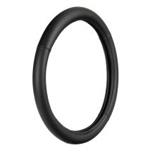 ΚΑΛΥΜΜΑ ΤΙΜΟΝΙΟΥ 35-37CM ΔΕΡΜΑ SKEENTEX ΜΑΥΡΟ CLASSIC PREMIUM GRAN PREE LAMPA - 1 ΤΕΜ. Auto Moto Tyres 