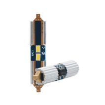 ΛΑΜΠΑΚΙΑ ΠΛΑΦΟΝΙΕΡΑΣ C5W/C10W 12V 2W SV8,5 42mm CAN-BUS+RADIATOR LED 2xSMD3632 SAMSUNG ΛΕΥΚΟ 1ΤΕΜ Auto Moto Tyres 