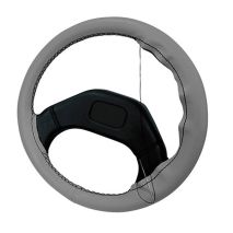 ΡΑΦΤΟ ΚΑΛΥΜΜΑ ΤΙΜΟΝΙΟΥ  ΔΕΡΜΑΤΙΝΟ STANDARD ΓΚΡΙ ΜΕ ΓΚΡΙ ΡΑΦΗ Auto Moto Tyres 