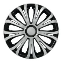 ΤΑΣΙΑ AVERA SILVER BLACK 13 INCH ΑΣΗΜΙ ΜΑΥΡΟ ΣΕΤ Auto Moto Tyres 