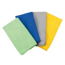 ΠΑΝΙΑ ΜΕ ΜΙΚΡΟΙΝΕΣ (MICROFIBRA) ΓΙΑ ΚΡΥΣΤΑΛΛΑ/ΓΥΑΛΙΣΜΑ/ΚΑΘΑΡΙΣΜΑ/ΣΤΕΓΝΩΜΑ/ΞΕΣΚΟΝΙΣΜΑ 40x30cm  LAMPA - 4 ΤΕΜ Auto Moto Tyres 