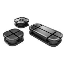 ΣΕΤ ΚΛΙΠ ΣΙΛΙΚΟΝΗΣ ΑΥΤΟΚΟΛΛΗΤΑ ΓΙΑ ΚΑΛΩΔΙΑ (2 ΜΟΝΑ ΚΑΙ 1 ΔΙΠΛΟ) - 3 ΤΕΜ. Auto Moto Tyres 